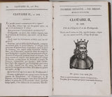 LE RAGOIS Claude [Abbé] "Instruction sur l'Histoire de France Par Le Ragois, Continuée jusqu'au Couronnement de S.M. Charles X, augmentée d'une chronologie en vers des Rois de France par M. De Foris"