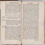 [Anonyme ] [COULON Louis] "L'Histoire et la vie des Papes. Où l'on voit ce qui s'est passé de plus remarquable dans l'Estat de l'Eglise, sous chaque Pontife Romain, depuis S. Pierre iusques à Clément IX"