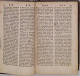 FURGAULT Nicolas "NOUVEAU RECUEIL HISTORIQUE D’ANTIQUITÉS GRECQUES ET ROMAINES EN FORME DE DICTIONNAIRE ; POUR FACILITER L'INTELLIGENCE DES AUTEURS GRECS ET LATINS"