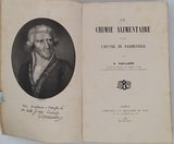 BALLAND A. "LA CHIMIE ALIMENTAIRE DANS L'OEUVRE DE PARMENTIER"