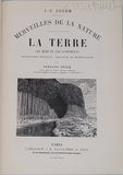 BREHM Alfred Edmund "MERVEILLES DE LA NATURE - LA TERRE, LES MERS ET LES CONTINENTS - GÉOGRAPHIE PHYSIQUE, GEOLOGIE ET MINERALOGIE"