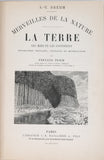 BREHM Alfred Edmund "MERVEILLES DE LA NATURE - LA TERRE, LES MERS ET LES CONTINENTS - GÉOGRAPHIE PHYSIQUE, GEOLOGIE ET MINERALOGIE"