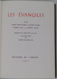 LES EVANGILES selon SAINT MATTHIEU - SAINT MARC - SAINT LUC - SAINT JEAN VERSION DE LEMAISTRE DE SACY