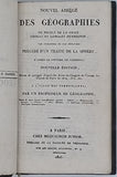 Anonyme "NOUVEL ABRÉGÉ DES GÉOGRAPHIES DE NICOLE DE LA CROIX, CROZAT ET LENGLET DUFRESNOY PAR DEMANDES ET PAR RÉPONSES PRÉCÉDÉ D'UN TRAITÉ DE LA SPHÈRE D'APRÈS LE SYSTÈME DE COPERNIC"