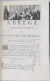 HENAULT Charles-Jean "NOUVEL ABRÉGÉ CHRONOLOGIQUE DE L'HISTOIRE DE FRANCE CONTENANT LES ÉVÉNEMENTS DE NOTRE HISTOIRE, DEPUIS CLOVIS JUSQU'À LOUIS XIV, LES GUERRES, LES BATAILLES, LES SIEGES, etc."