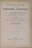 PIZZETA Jules "DICTIONNAIRE POPULAIRE ILLUSTRÉ D'HISTOIRE NATURELLE"