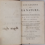 [Anonyme] COUSIN-DESPREAUX Louis "Les Leçons de la Nature ou l'histoire naturelle, la physique et la chimie présentées à l'Esprit et au Cœur"