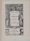 MOUSSON-LANAUZE Jean Baptiste Onésime Pompilius (Docteur) "DE L'EMPIRISME VERS LA RAISON"