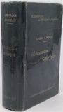 CROLAS Ferdinand, MOREAU B. "PRECIS DE PHARMACIE CHIMIQUE"