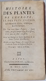 Anonyme (DEVILLE) [le Petit Bauhin] "HISTOIRE DES PLANTES DE L'EUROPE ET DES PLUS USITÉES QUI VIENNENT D'AFRIQUE & D'AMÉRIQUE..."