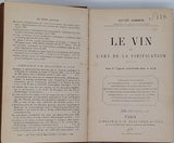 CAMBON Victor "LE VIN ET L'ART DE LA VINIFICATION"