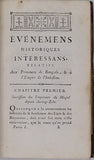 HOLWELL John Zephaniah "ÉVÉNEMENS HISTORIQUES INTÉRESSANS RELATIFS AUX PROVINCES DE BENGALE & A L'EMPIRE DE L'INDOSTAN..."