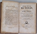 MONFALCON  Jean-Baptiste "Histoire médicale des marais et traité des fièvres intermittentes causées par les émanations des eaux stagnantes"