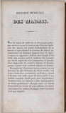 MONFALCON  Jean-Baptiste "Histoire médicale des marais et traité des fièvres intermittentes causées par les émanations des eaux stagnantes"