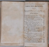 BAILLY Charles-François "Manuel de physique ou Elémens abrégés de cette science, mis à la portée des gens du monde et des étudiants"