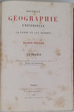 RECLUS Elisée "NOUVELLE GEOGRAPHIE UNIVERSELLE LA TERRE ET LES HOMMES - Tome II LA FRANCE"