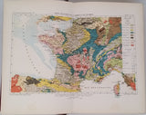 RECLUS Elisée "NOUVELLE GEOGRAPHIE UNIVERSELLE LA TERRE ET LES HOMMES - Tome II LA FRANCE"