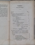 CLARION Jacques D.M. "ABRÉGÉ DE MÉDECINE PRATIQUE OU MANUEL MÉDICAL d'après les principes de la doctrine physiologique"