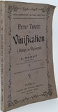 DUBET J. "PETIT TRAITÉ DE VINIFICATION A L'USAGE DES VIGNERONS"