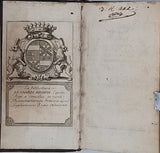 PELISSON Paul "PARAPHRASE DES INSTITUTIONS DE L'EMPEREUR JUSTINIAN (sic pour JUSTINIEN) CONTENANT UNE CLAIRE EXPLICATION DU TEXTE LATIN AVEC BEAUCOUP DE RÉFLEXIONS MORALES ET POLITIQUES"