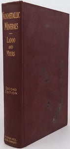 LADOO Raymond B., MYERS W.M. "NONMETALLIC MINERALS"