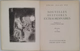 POE Edgar Allan [Illustrations BOFA Gus] "HISTOIRES EXTRAORDINAIRES" et "NOUVELLES HISTOIRES EXTRAORDINAIRES" 2 Volumes