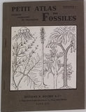 DENIZOT Georges "Petit atlas des fossiles 3 Fascicules : I-fossiles primaires et triasiques, II-fossiles jurassiques et crétaciques, III-fossiles tertiaires et quaternaires"