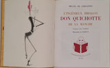 de CERVANTES Miguel [Illustrations Dubout] "L'ingénieux Hidalgo Don Quichotte de la Manche"