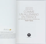 LUNEAU Aurélie, GUEROUT Jeanne, MARTENS Stefan "Comme un Allemand en France - Lettres inédites sous l'occupation 1940-1944"