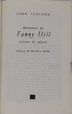 [CURIOSA] CLELAND John "MÉMOIRES DE FANNY HILL - Femme de plaisir"