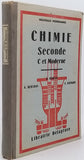 RUMEAU G., BERTRAN A., GUERAUD A. "COURS DE CHIMIE Classe de seconde (Sections C et Moderne)"