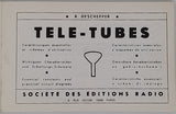 DESCHEPPER Richard "TÉLÉ TUBES - 8e édition mise à jour"