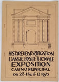 Collectif [STILLER Gabriel, TRUTTMANN Philippe, REY Eddy] "Histoire de la fortification dans le Pays de Thionville des origines à la ligne Maginot - Exposition Casino Municipal du 28-11 au 6-12 1970"