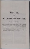 BARTHEZ Paul-Joseph "Traité des Maladies Goutteuses" relié à la suite ZIMMERMANN Johann Georg "Traités de l'Expérience et de la Dyssenterie"