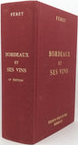 FERET Édouard "BORDEAUX ET SES VINS classés par ordre de mérite dans chaque commune"