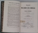 KRAMER Guillaume (Wilhelm) "Traité des Maladies de l'Oreille"