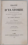 BAYLE Antoine Laurent Jessé "Traité élémentaire d'Anatomie ou description succincte des organes et des éléments organiques qui composent le corps humain"