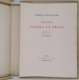 BAUDELAIRE Charles [Illustrations LYDIS Mariette] "Petits Poèmes en prose"