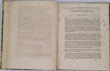 MONGE Gaspard "Géométrie Descriptive - Leçons données aux Écoles Normales, l'an III de la République"