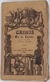 PAYEN Anselme "La Chimie enseignée en 26 leçons [par Jane MARCET] contenant le développement des théories de cette science, mises à la portée des gens du monde, et à chaque leçon des expériences chimiques et des applications aux arts"