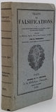 DESMAREST Eugène "Traité des Falsifications ou exposé des différentes manières de constater la pureté des substances employées en Médecine, dans les Arts et dans l'Économie domestique"