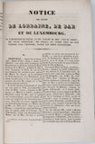 CALMET Augustin (Dom) "Notice de la Lorraine qui comprend les Duchés de Bar et de Luxembourg, l'Électorat de Trèves, les trois Evêchés (Metz, Toul et Verdun)..."