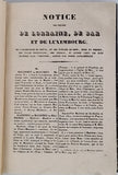 CALMET Augustin (Dom) "Notice de la Lorraine qui comprend les Duchés de Bar et de Luxembourg, l'Électorat de Trèves, les trois Evêchés (Metz, Toul et Verdun)..."