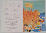 DUBOUT Albert [Illustrateur] "Comment on s'enrhube en vacances" [Plaquette publicitaire Calendrier 1966]