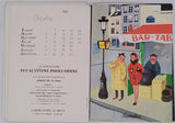 BELLUS Jean "Comment on s'enrhume en 12 images de Jean Bellus" [Plaquette publicitaire Calendrier 1968]