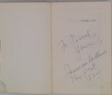 WILLIAMS Tennessee [Signed by the Author] "Where I Live - Selected Essays"