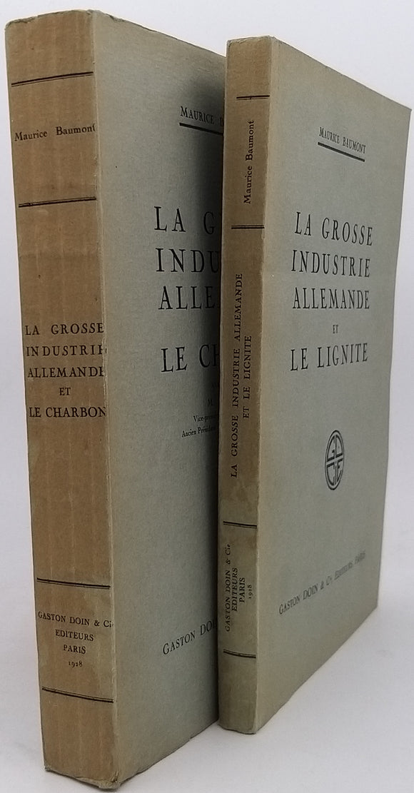 BAUMONT Maurice [2 volumes] 