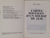 VINCENT Paul "Cartes postales d'un soldat de 14-18"