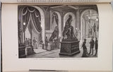 FIGUIER Louis "Les Nouvelles Conquêtes de la Science : L'Électricité. Grands tunnels et railways métropolitains. Les voies ferrées dans les deux mondes. Isthmes et canaux." 4 volumes