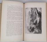 FIGUIER Louis "Les Nouvelles Conquêtes de la Science : L'Électricité. Grands tunnels et railways métropolitains. Les voies ferrées dans les deux mondes. Isthmes et canaux." 4 volumes